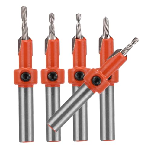 HOMSFOU 5 Stück Teiliges Senkbohrer Set für Holz Präzise Holz Senkbohrerspitzen mit Verschleißfestem Legierungskopf Selbstschneidend Langlebig für Möbelmontage und Holzhandwerk HOMSFOU 5 Stück Teiliges Senkbohrer Set für Holz Präzise Holz Senkbohrerspitzen mit Verschleißfestem Legierungskopf Selbstschneidend Langlebig für Möbelmontage und Holzhandwerk von HOMSFOU