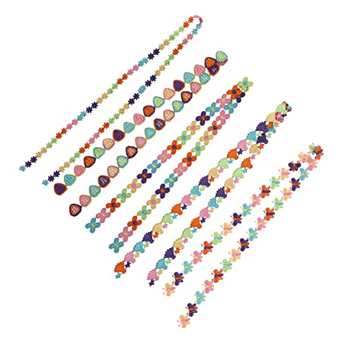 HOMSFOU 5 Stück Teiliges Set Besticktes Spitzenband Dekorative Häkelborte für Diy Nähprojekte Vielseitig Einsetzbar für Kleidung Tischdecken und Bastelarbeiten HOMSFOU 5 Stück Teiliges Set Besticktes Spitzenband Dekorative Häkelborte für Diy Nähprojekte Vielseitig Einsetzbar für Kleidung Tischdecken und Bastelarbeiten von HOMSFOU