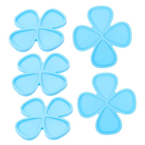 HOMSFOU 5 Stück Teiliges Silikon Gitarren Pick Mould Epoxidharz Formen für Diy Handarbeit Geeignet für Gitarren Bässe und Ukulelen Leicht und Wiederverwendbar für Kreative Projekte von HOMSFOU