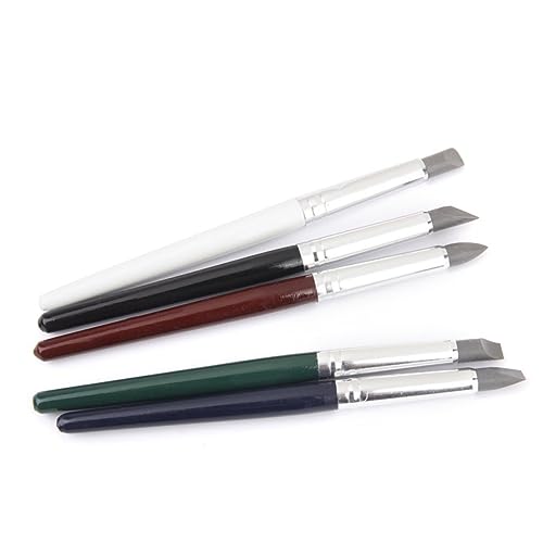 HOMSFOU 5 Stück Teiliges Silikon Modellierwerkzeug Flexibles Clay Sculpting Shaping Tool für Töpfern Basteln Feines Formen und Glätten für Diy Skulpturen HOMSFOU 5 Stück Teiliges Silikon Modellierwerkzeug Flexibles Clay Sculpting Shaping Tool für Töpfern Basteln Feines Formen und Glätten für Diy Skulpturen von HOMSFOU