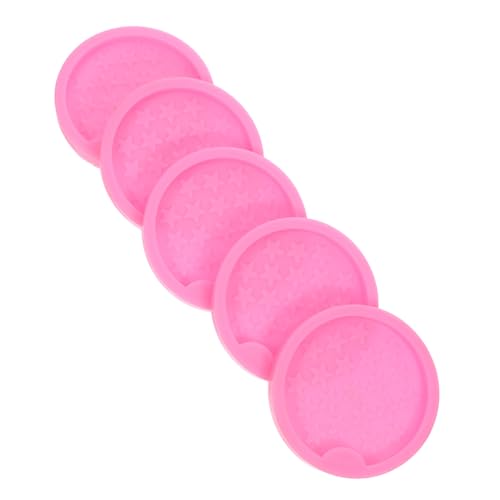 HOMSFOU 5 Stück Teiliges Silikonuntersetzer formset für Epoxidharz DIY Wiederverwendbare nicht Haftende Gießformen für Dekorative Harzornamente Stabile Professionelle Glanzoberfläche für HOMSFOU 5 Stück Teiliges Silikonuntersetzer formset für Epoxidharz DIY Wiederverwendbare nicht Haftende Gießformen für Dekorative Harzornamente Stabile Professionelle Glanzoberfläche für von HOMSFOU
