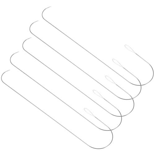 HOMSFOU 5 Stück Teiliges von Gebogenen Perlen Nähnadeln für Diy Projekte Praktische Nähnadeln für Schmuckherstellung Einfach zu Bedienen für Anfänger und Profis HOMSFOU 5 Stück Teiliges von Gebogenen Perlen Nähnadeln für Diy Projekte Praktische Nähnadeln für Schmuckherstellung Einfach zu Bedienen für Anfänger und Profis von HOMSFOU