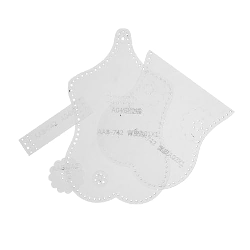 HOMSFOU 5 Stück Transparente Mehrzweck Acryl Vorlagen Acryl Kartenhalter DIY Schablonen Ledermuster Mehrzweck Lederschablonen HOMSFOU 5 Stück Transparente Mehrzweck Acryl Vorlagen Acryl Kartenhalter DIY Schablonen Ledermuster Mehrzweck Lederschablonen von HOMSFOU