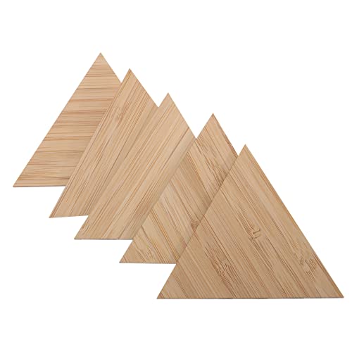 HOMSFOU 5 Stück Unbearbeitete Dreiecksscheiben Diy Hängemarken Leere Bastelmaterialien für Erwachsene Kantenlänge Vielseitig für Handwerk HOMSFOU 5 Stück Unbearbeitete Dreiecksscheiben Diy Hängemarken Leere Bastelmaterialien für Erwachsene Kantenlänge Vielseitig für Handwerk von HOMSFOU