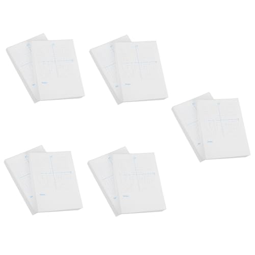 HOMSFOU 5 Stück Xy Achsen Graphpapier für Mathematik und Ingenieurwesen für Präzises Zeichnen von Koordinaten und Graphen Leicht und Tragbar Hochwertiges für Wiederholtes Radieren HOMSFOU 5 Stück Xy Achsen Graphpapier für Mathematik und Ingenieurwesen für Präzises Zeichnen von Koordinaten und Graphen Leicht und Tragbar Hochwertiges für Wiederholtes Radieren von HOMSFOU