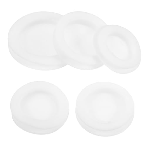 HOMSFOU 5 Stücke Weiß Stecker Stopper Sparschwein Loch Stecker Gummi Runde Sparschwein Abdeckungen Sparschwein Stecker HOMSFOU 5 Stücke Weiß Stecker Stopper Sparschwein Loch Stecker Gummi Runde Sparschwein Abdeckungen Sparschwein Stecker von HOMSFOU