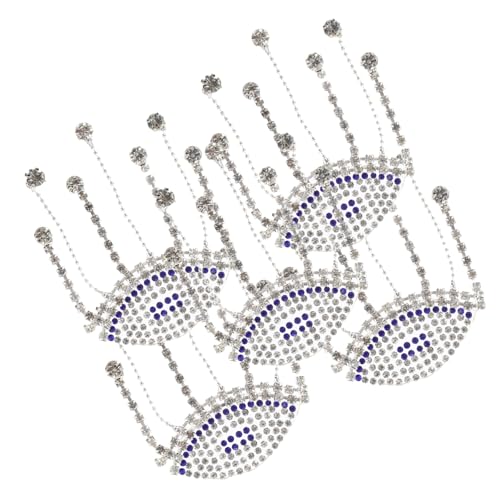 HOMSFOU 5 Teiliges Zubehör Stickerei Böser Blick Applikation Dekorative Aufnäher Böser Blick Strass Aufnäher Charms Augenförmige Applikationsabdeckungen Für Erwachsene Mächtiger HOMSFOU 5 Teiliges Zubehör Stickerei Böser Blick Applikation Dekorative Aufnäher Böser Blick Strass Aufnäher Charms Augenförmige Applikationsabdeckungen Für Erwachsene Mächtiger von HOMSFOU