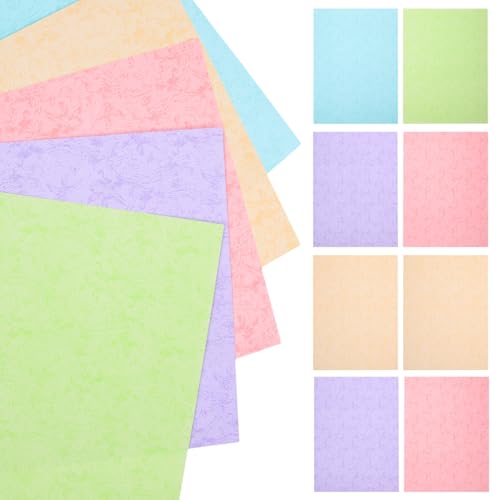 HOMSFOU 50 Blatt Bunte Bastelpapiere DIY Origami Papier für Geeignet für Drucker und Kreative Kunstprojekte für Schule und Kindergarten Zufällige Farbe Zufällige Farbe von HOMSFOU