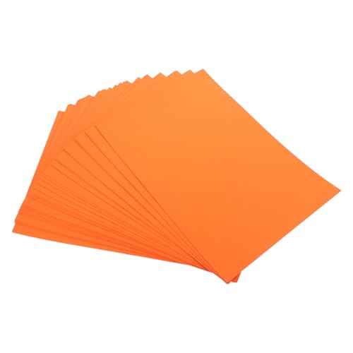 HOMSFOU 50 Blatt Bunte Bastelpapiere Diy Kartenpapier für Kreative Projekte für Malen Basteln Kinderhandwerk und Kartenherstellung Orange Rot HOMSFOU 50 Blatt Bunte Bastelpapiere Diy Kartenpapier für Kreative Projekte für Malen Basteln Kinderhandwerk und Kartenherstellung Orange Rot von HOMSFOU
