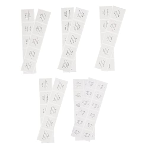 HOMSFOU 50 Blatt Selbstklebende Wasserdichte Flaschenetiketten für Kosmetikflaschen Praktische Beschriftungsaufkleber Teiliges mit Shampoo Conditioner und Duschgel Etiketten Vielseitig für HOMSFOU 50 Blatt Selbstklebende Wasserdichte Flaschenetiketten für Kosmetikflaschen Praktische Beschriftungsaufkleber Teiliges mit Shampoo Conditioner und Duschgel Etiketten Vielseitig für von HOMSFOU