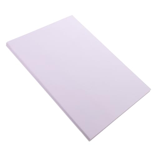 HOMSFOU 50 Blatt selbstklebendes Druckpapier klebrig Etikettendruckerpapier Aufkleberetiketten für Drucker Adressetiketten Drucken Sie Etikettenaufkleber Aufkleberpapier für Drucker Violet von HOMSFOU