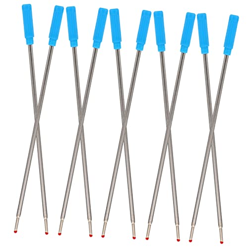 HOMSFOU 50 Stück Blaue Kugelschreiber Minen für Bürobedarf Ergonomische Schreibminen Nachfüllbare Kugelschreiber für Notizen Zeichnungen und Calligraphy für Schule und Zuhause HOMSFOU 50 Stück Blaue Kugelschreiber Minen für Bürobedarf Ergonomische Schreibminen Nachfüllbare Kugelschreiber für Notizen Zeichnungen und Calligraphy für Schule und Zuhause von HOMSFOU