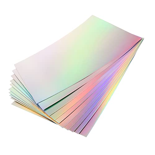 HOMSFOU 50 Stück Dekoratives Handcrafted Papier Bunte Einseitige Papier für DIY Bastelprojekte für Dekoration und Kreative Kunstprojekte von HOMSFOU