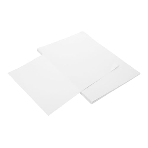 HOMSFOU 50 Stück Drucken Etikettenaufkleber Preisschilder zum Ausdrucken Abnehmbare Aufkleber Namensetiketten Binorganisation Drucken von Etiketten für Drucker Produktetikett Papier Weiß von HOMSFOU