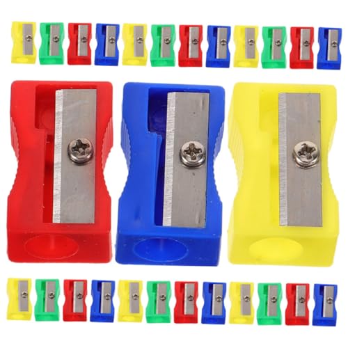 HOMSFOU 50 Stück Farbiges Bleistiftmesser handgehaltener Bleistiftschärfer Bulk-Bleistiftspitzer tragbarer Bleistiftspitzer Bleistift Bleistiftspitzer Masse Schulbedarf Metall HOMSFOU 50 Stück Farbiges Bleistiftmesser handgehaltener Bleistiftschärfer Bulk-Bleistiftspitzer tragbarer Bleistiftspitzer Bleistift Bleistiftspitzer Masse Schulbedarf Metall von HOMSFOU