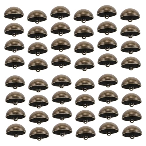 HOMSFOU 50 Stück Halbgewölbte Knöpfe: 20 Mm Halbrunde Metallknöpfe Mit Pilz-perlenkappe Und Schaft Für Blazer, Anzüge, Jacken, Mäntel, Stoff, Kleidungsstücke, Dekoration HOMSFOU 50 Stück Halbgewölbte Knöpfe: 20 Mm Halbrunde Metallknöpfe Mit Pilz-perlenkappe Und Schaft Für Blazer, Anzüge, Jacken, Mäntel, Stoff, Kleidungsstücke, Dekoration von HOMSFOU