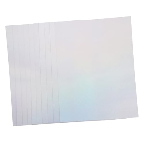HOMSFOU 50 Stück Holografisches Metallic-kartonpapier Glänzend Schimmernd Robust Für Scrapbooking Einladungen Basteln Dekoration Kreative Projekte HOMSFOU 50 Stück Holografisches Metallic-kartonpapier Glänzend Schimmernd Robust Für Scrapbooking Einladungen Basteln Dekoration Kreative Projekte von HOMSFOU