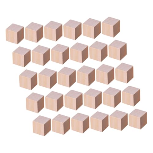 HOMSFOU 50 Stück Holzwürfel Unfertige Blöcke Babyparty Bastelarbeiten Holzbausteine Holzbastelblöcke Zylinder Kleinkind Puzzleblöcke Pädagogische Holzbastelarbeiten HOMSFOU 50 Stück Holzwürfel Unfertige Blöcke Babyparty Bastelarbeiten Holzbausteine Holzbastelblöcke Zylinder Kleinkind Puzzleblöcke Pädagogische Holzbastelarbeiten von HOMSFOU