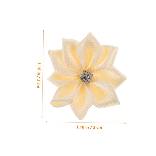HOMSFOU 50 Stück Kleine Dekorative Blumen Patches mit Strass Polyester DIY Applikationen für Kleidung Haarschmuck und Bastelzubehör Strapazierfähige Leichte Flicken zum Aufnähen und HOMSFOU 50 Stück Kleine Dekorative Blumen Patches mit Strass Polyester DIY Applikationen für Kleidung Haarschmuck und Bastelzubehör Strapazierfähige Leichte Flicken zum Aufnähen und von HOMSFOU