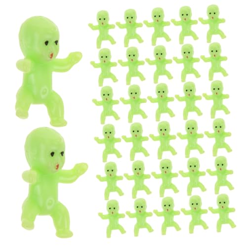 HOMSFOU 50 Stück Kleines zum Sitzen auf Brüsten Realistische Babypuppe Miniatur Gast winzig kleine Babys Mini Plastikbabys Mini-Babys aus Kunststoff süße Minibabys PVC Hellgrün HOMSFOU 50 Stück Kleines zum Sitzen auf Brüsten Realistische Babypuppe Miniatur Gast winzig kleine Babys Mini Plastikbabys Mini-Babys aus Kunststoff süße Minibabys PVC Hellgrün von HOMSFOU
