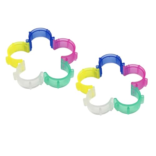 HOMSFOU 50 Stück Nähspulen Clips Bunte Spulenhalter für Nähzubehör Einfach zu Verwenden für Heimnäh und Stickprojekte Wiederverwendbar Praktische Organisation für Ihr Nähzimmer von HOMSFOU