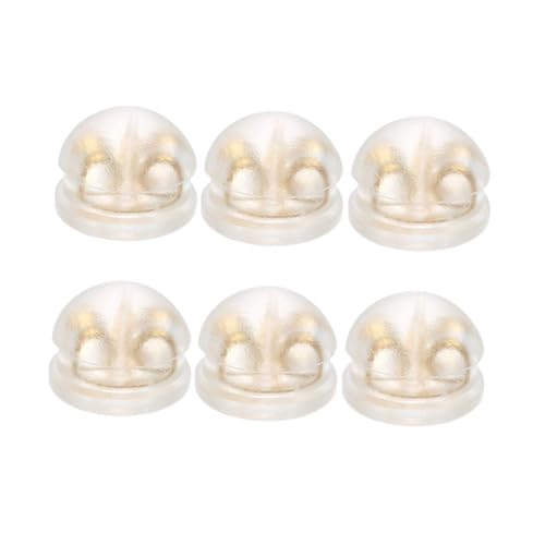 HOMSFOU 50 Stück Ohrstecker Verschlüsse Ohrstopper aus Kupfer und Silikon Goldfarben DIY Schmuckzubehör für Frauen Langlebig Einfach zu Verwenden zum Basteln und Reparieren von Ohrringen HOMSFOU 50 Stück Ohrstecker Verschlüsse Ohrstopper aus Kupfer und Silikon Goldfarben DIY Schmuckzubehör für Frauen Langlebig Einfach zu Verwenden zum Basteln und Reparieren von Ohrringen von HOMSFOU
