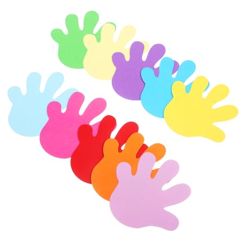 HOMSFOU 50 Stück Palmenförmig farbiges Papier bunt Handwerkspapier Papierausschnitte in hellen Farben Dekoration papierausschnitte formen Papierausschnitte für Scrapbooking Papierformen von HOMSFOU