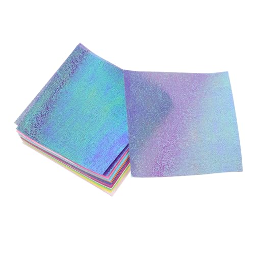 HOMSFOU 50 Stück Perlenpapier Origami Handwerk funkelnd perlmuttfarbenes Origami-Papier doppelseitiges Origami -Papier falten Origami-Papiermaterialien farbiges Papier zum Basteln Mylar HOMSFOU 50 Stück Perlenpapier Origami Handwerk funkelnd perlmuttfarbenes Origami-Papier doppelseitiges Origami -Papier falten Origami-Papiermaterialien farbiges Papier zum Basteln Mylar von HOMSFOU