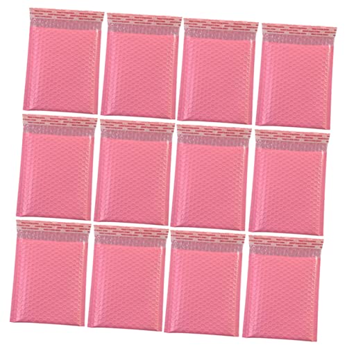 HOMSFOU 50 Stück Rosa Luftpolsterbeutel Praktische Verpackungstaschen mit Stoßschutz für Büro und Versand Wasserfest und Leicht für Bücher und Kosmetik HOMSFOU 50 Stück Rosa Luftpolsterbeutel Praktische Verpackungstaschen mit Stoßschutz für Büro und Versand Wasserfest und Leicht für Bücher und Kosmetik von HOMSFOU