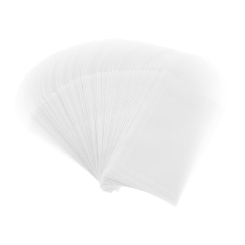 HOMSFOU 50 Stück Semi Transparente Flache Papiertüten für Knopfverpackung Kleine Umschläge für Bastel und Geschenkverpackung Halbdurchsichtige Schmuckbeutel HOMSFOU 50 Stück Semi Transparente Flache Papiertüten für Knopfverpackung Kleine Umschläge für Bastel und Geschenkverpackung Halbdurchsichtige Schmuckbeutel von HOMSFOU
