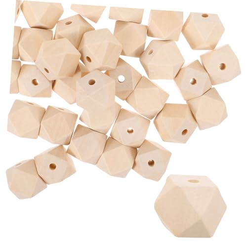 HOMSFOU 50 Stück Unlackierte Achteckige Holzperlen Natürliche Geometrische Diy Zubehör für Schmuckherstellung und Bastelprojekte Unbearbeitet Holzfarbe HOMSFOU 50 Stück Unlackierte Achteckige Holzperlen Natürliche Geometrische Diy Zubehör für Schmuckherstellung und Bastelprojekte Unbearbeitet Holzfarbe von HOMSFOU