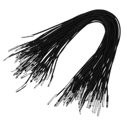 HOMSFOU 50 Stück elastische elastische Schnur Party Hutmacherei elastische Seile geflochten Kabel Bands Notebook-Bänder elastische Stachelschnüre Gummiband für Kleidung Polyestergarn HOMSFOU 50 Stück elastische elastische Schnur Party Hutmacherei elastische Seile geflochten Kabel Bands Notebook-Bänder elastische Stachelschnüre Gummiband für Kleidung Polyestergarn von HOMSFOU