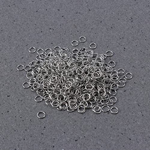 HOMSFOU 500 Stück DIY Closed-Mund Circle klein Hersteller Herstellung Schlüssel Schließungen Schmuckzubehör geschlossene Biegeringe silberne Biegeringe Sprungring Schmuck HOMSFOU 500 Stück DIY Closed-Mund Circle klein Hersteller Herstellung Schlüssel Schließungen Schmuckzubehör geschlossene Biegeringe silberne Biegeringe Sprungring Schmuck von HOMSFOU