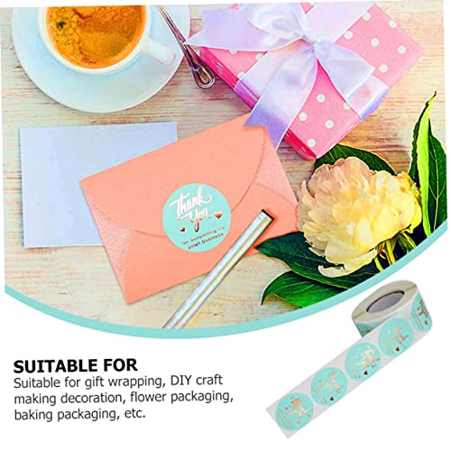 HOMSFOU 500 Stück Danke Aufkleber Rund Selbstklebende Kraftpapier Etiketten Dekorative Geschenkverpackung Sticker mit Starker Haftung Vielseitig für Umschläge Karten Blumensträuße HOMSFOU 500 Stück Danke Aufkleber Rund Selbstklebende Kraftpapier Etiketten Dekorative Geschenkverpackung Sticker mit Starker Haftung Vielseitig für Umschläge Karten Blumensträuße von HOMSFOU
