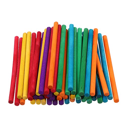 HOMSFOU 500 Stück Diy Eiscreme Sticks Holz Popsicle Sticks für Basteln Eiscreme Herstellung und Kinderprojekte HOMSFOU 500 Stück Diy Eiscreme Sticks Holz Popsicle Sticks für Basteln Eiscreme Herstellung und Kinderprojekte von HOMSFOU