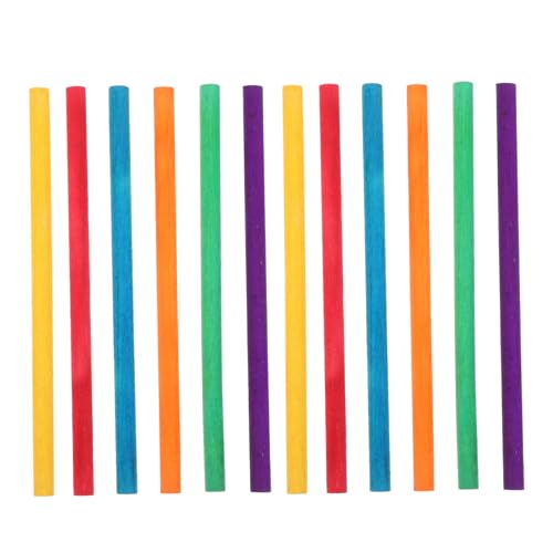 HOMSFOU 500 Stück Diy Holz Eisstiele Lange Bunte Bastelsticks für Selbstgemachte Eiscreme für Partys Festivals und Kreative Projekte HOMSFOU 500 Stück Diy Holz Eisstiele Lange Bunte Bastelsticks für Selbstgemachte Eiscreme für Partys Festivals und Kreative Projekte von HOMSFOU