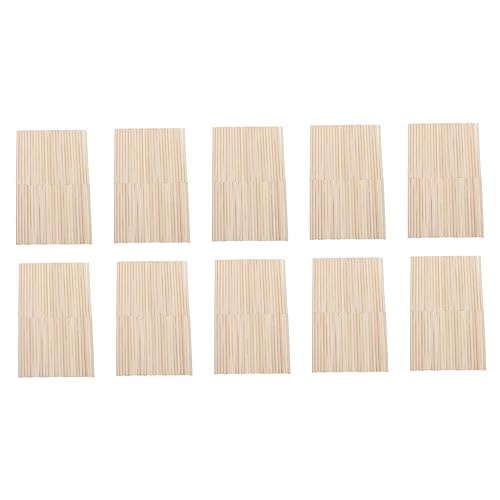 HOMSFOU 500 Stück Diy Holzstiele für Lange Unbehandelte Holzstäbchen für Bastelprojekte Eiscreme und Kreative Handarbeiten HOMSFOU 500 Stück Diy Holzstiele für Lange Unbehandelte Holzstäbchen für Bastelprojekte Eiscreme und Kreative Handarbeiten von HOMSFOU