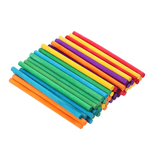HOMSFOU 500 Stück Holz Eisstiele Diy Popsicle Sticks Sicherem Holz Lange Bastelstäbchen für Eiscreme Herstellung für Bastelprojekte HOMSFOU 500 Stück Holz Eisstiele Diy Popsicle Sticks Sicherem Holz Lange Bastelstäbchen für Eiscreme Herstellung für Bastelprojekte von HOMSFOU