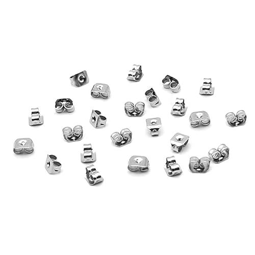 HOMSFOU 500 Stück Ohrstecker Verschlüsse Schmetterling Ohrstopper Ohrringrückseiten Zubehör für Sichere Ohrringe Passend für Verschiedene Ohrstecker und Diy Schmuckherstellung HOMSFOU 500 Stück Ohrstecker Verschlüsse Schmetterling Ohrstopper Ohrringrückseiten Zubehör für Sichere Ohrringe Passend für Verschiedene Ohrstecker und Diy Schmuckherstellung von HOMSFOU