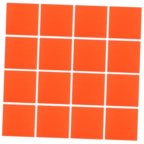 HOMSFOU 500 Stück Origami Faltpapier Orange Quadratisches Bastelpapier für DIY Handarbeit Bastelsets Kindergarten Kreative Papierfaltprojekte Hochwertiges Umweltfreundliches von HOMSFOU