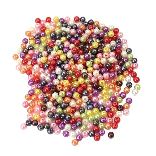 HOMSFOU 500Stücke Gefärbte Runde Glasperlen Mischfarben Für Schmuckherstellung DIY Armbänder Und Bastelprojekte Große Lose Perlen Für Individuellen Schmuck HOMSFOU 500Stücke Gefärbte Runde Glasperlen Mischfarben Für Schmuckherstellung DIY Armbänder Und Bastelprojekte Große Lose Perlen Für Individuellen Schmuck von HOMSFOU