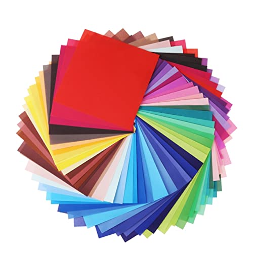 HOMSFOU 50Blätter Faltpapier Lebendigen Farben Einseitiges Quadratisches Origami Papier für Bastelprojekte und Kunsthandwerk für Erwachsene HOMSFOU 50Blätter Faltpapier Lebendigen Farben Einseitiges Quadratisches Origami Papier für Bastelprojekte und Kunsthandwerk für Erwachsene von HOMSFOU