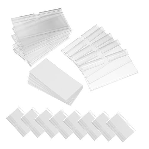 HOMSFOU 50Er Set Transparente Haken Etikettenhalter Korbclips Zum Beschriften Von Kartenetiketten Zum Anklipsen Von Einzelhandelsetiketten Etiketten Für Supermärkte Durchsichtige HOMSFOU 50Er Set Transparente Haken Etikettenhalter Korbclips Zum Beschriften Von Kartenetiketten Zum Anklipsen Von Einzelhandelsetiketten Etiketten Für Supermärkte Durchsichtige von HOMSFOU