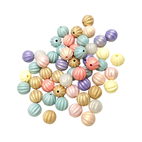 HOMSFOU 50Stücke DIY Acryl Kürbis Spacer Perlen Lose Perlen für Schmuckherstellung Armbänder und Ketten für DIY Projekte Vielseitig Einsetzbar HOMSFOU 50Stücke DIY Acryl Kürbis Spacer Perlen Lose Perlen für Schmuckherstellung Armbänder und Ketten für DIY Projekte Vielseitig Einsetzbar von HOMSFOU