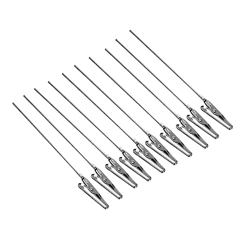 HOMSFOU 50Stücke Metall Krokodilklemmen Langschwanz Foto und Memo Clip Halter für Hochzeit Geburtstag und Robuste und Langlebige Clips für Kreative Displays und Erinnerungen HOMSFOU 50Stücke Metall Krokodilklemmen Langschwanz Foto und Memo Clip Halter für Hochzeit Geburtstag und Robuste und Langlebige Clips für Kreative Displays und Erinnerungen von HOMSFOU