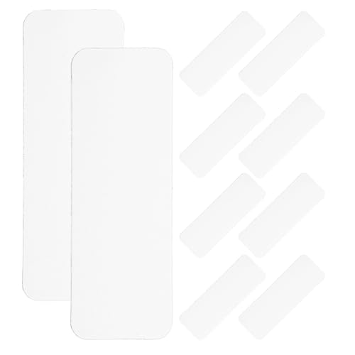 HOMSFOU 54 Stück Magnetische Whiteboard Etiketten Beschreibbare Abwischbare Etiketten für Büro Schule und Zuhause Vielseitige Lösungen zur Organisation und Kennzeichnung von Gegenständen von HOMSFOU