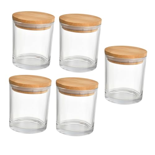 HOMSFOU 5Sätze Aroma Kerzenflaschen für DIY Dekoration für Zuhause für Aufbewahrung von Gewürzen und Kleinen Gegenständen HOMSFOU 5Sätze Aroma Kerzenflaschen für DIY Dekoration für Zuhause für Aufbewahrung von Gewürzen und Kleinen Gegenständen von HOMSFOU