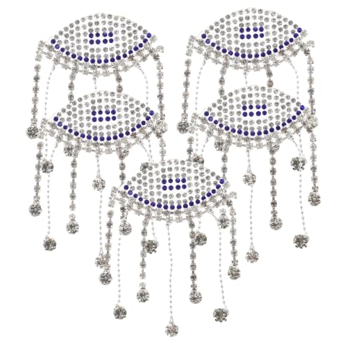HOMSFOU 5Stücke Augenförmige Aufnäher Zum Aufbügeln DIY Shirt Dekoration Mit Strass Rhinestone Applikationen Für Kleidung Glitzernde Augen Patches Für Projekte HOMSFOU 5Stücke Augenförmige Aufnäher Zum Aufbügeln DIY Shirt Dekoration Mit Strass Rhinestone Applikationen Für Kleidung Glitzernde Augen Patches Für Projekte von HOMSFOU