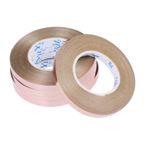 HOMSFOU 5Stücke Gold Seidenband Geschenkband Für Hochzeiten Partys Und Bastelprojekte Curling Band Für Geschenkverpackungen Und Dekoration Glänzendes Geschenkband von HOMSFOU