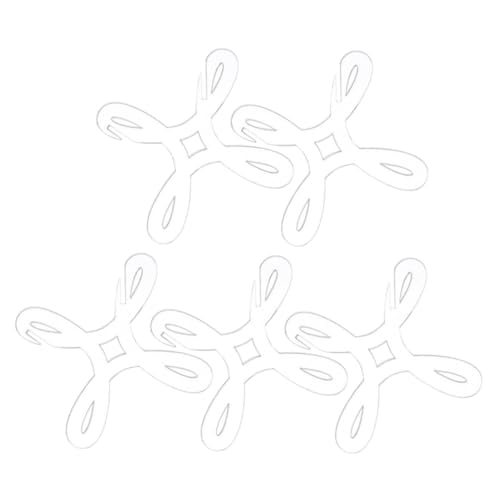 HOMSFOU 5Stücke Transparente Acrylspulen für Basteln Leere Garnspulen Spulen für DIY Projekte HOMSFOU 5Stücke Transparente Acrylspulen für Basteln Leere Garnspulen Spulen für DIY Projekte von HOMSFOU